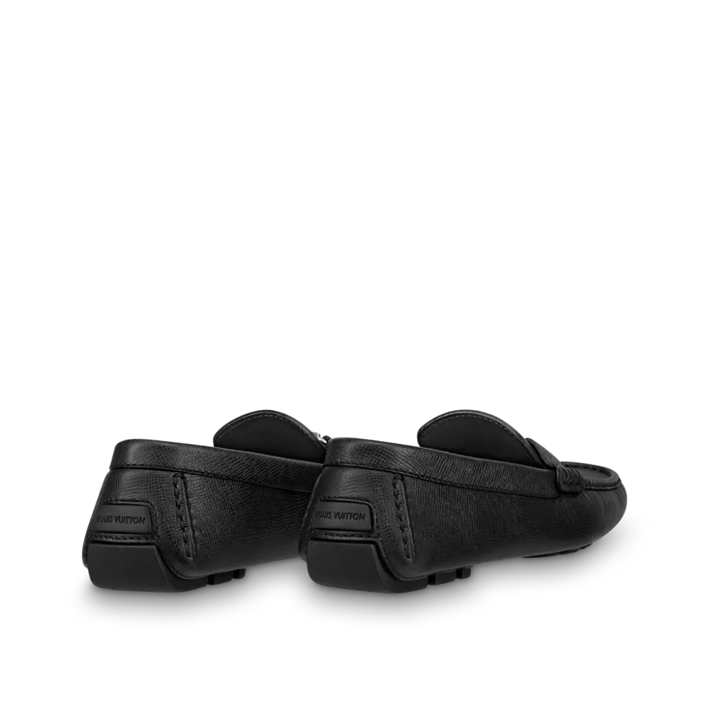 Giày Louis Vuitton Monte Carlo Moccasin 'Black' 1A3K2F - Ảnh 5