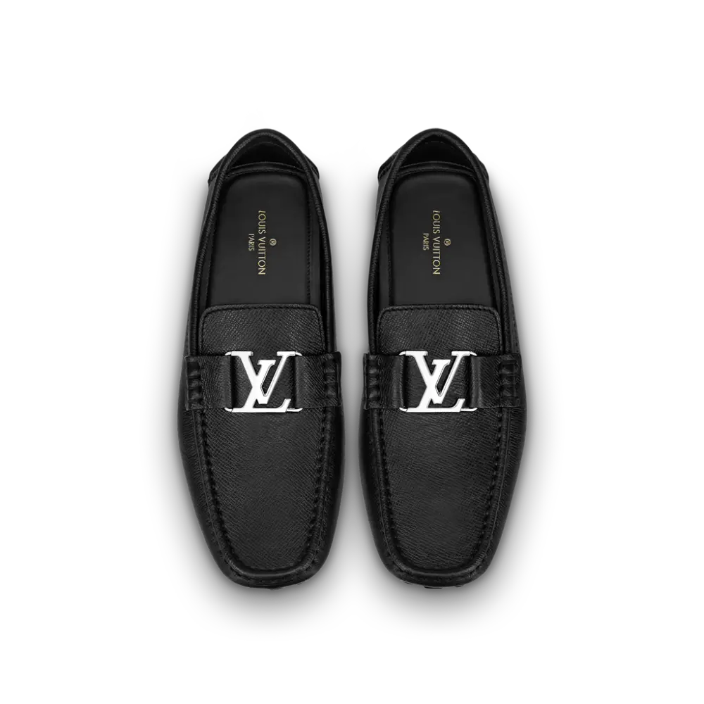 Giày Louis Vuitton Monte Carlo Moccasin 'Black' 1A3K2F - Ảnh 4
