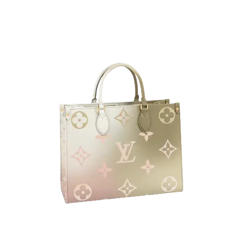 Túi Louis Vuitton OnTheGo MM Tote 'Sunset Khaki' M20510 - Ảnh 4
