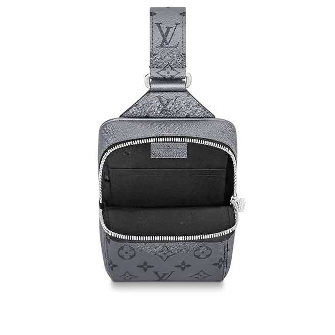 Túi Louis Vuitton Outdoor Sling Bag 'Gunmetal Grey' M30833 - Ảnh 3
