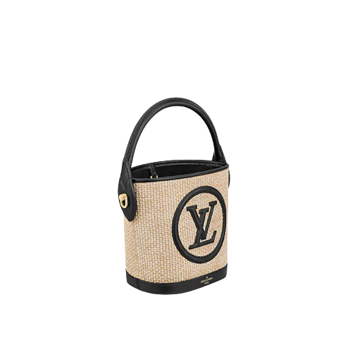 Túi Louis Vuitton Petit Bucket 'Black' M59961 - Ảnh 4
