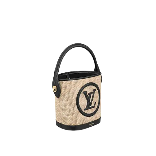 Túi Louis Vuitton Petit Bucket 'Black' M59961 - Ảnh 4