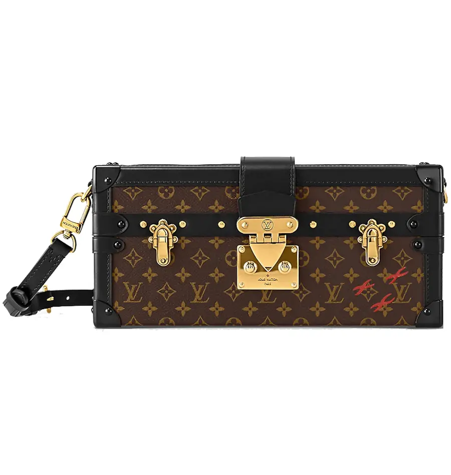 Túi Louis Vuitton Petite Malle East West 'Brown' M46120