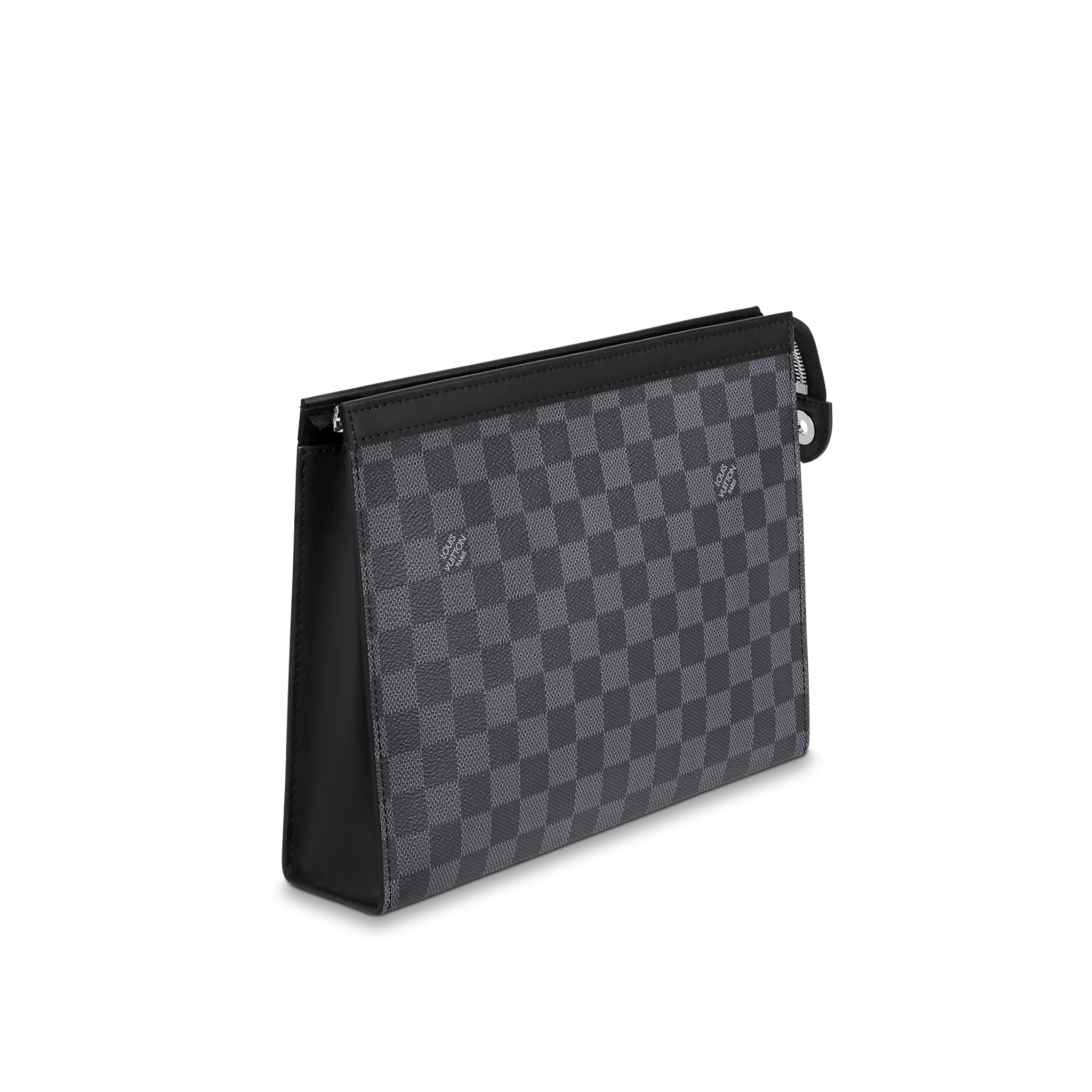 Túi Louis Vuitton Pochette Voyage MM 'Graphite' N41696 - Ảnh 3