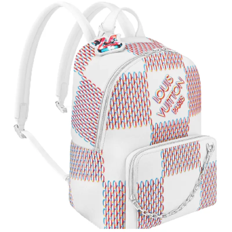 Túi Louis Vuitton Racer 'White Damier' M20664