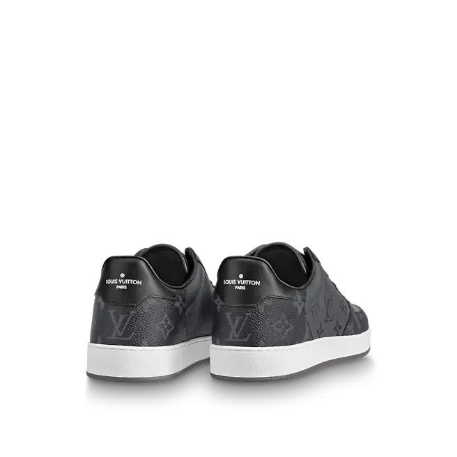 Giày Louis Vuitton Rivoli Trainer 'Black Grey' 1A8EB5 - Ảnh 3