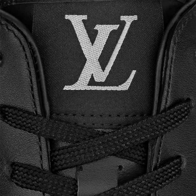 Alternative view of Giày Louis Vuitton Rivoli Trainer 'Black Grey' 1A8EB5