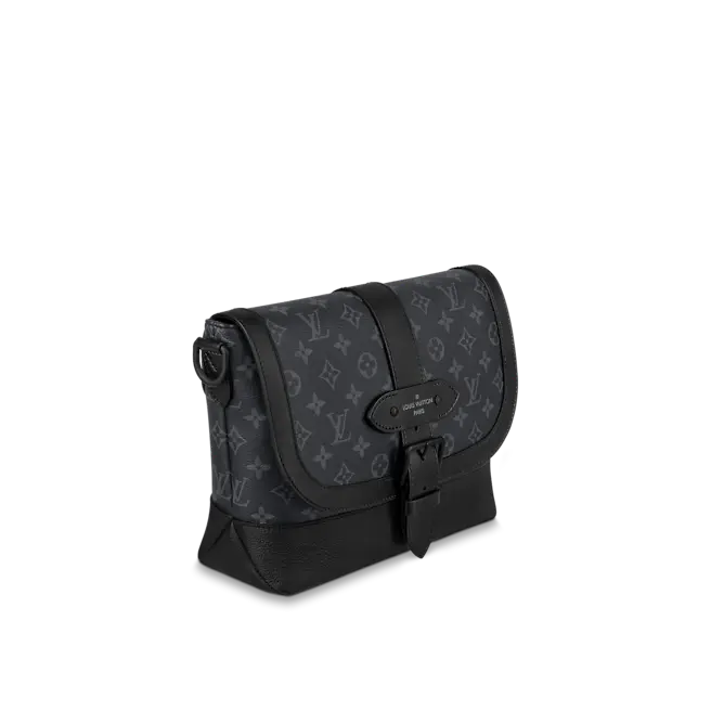 Túi Louis Vuitton Saumur Messenger Bag 'Black' M45911 - Ảnh 3