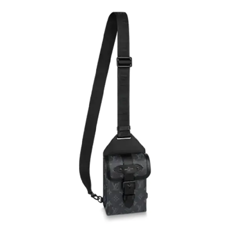 Túi Louis Vuitton Saumur Sling Bag 'Black' M45912 - Ảnh 4