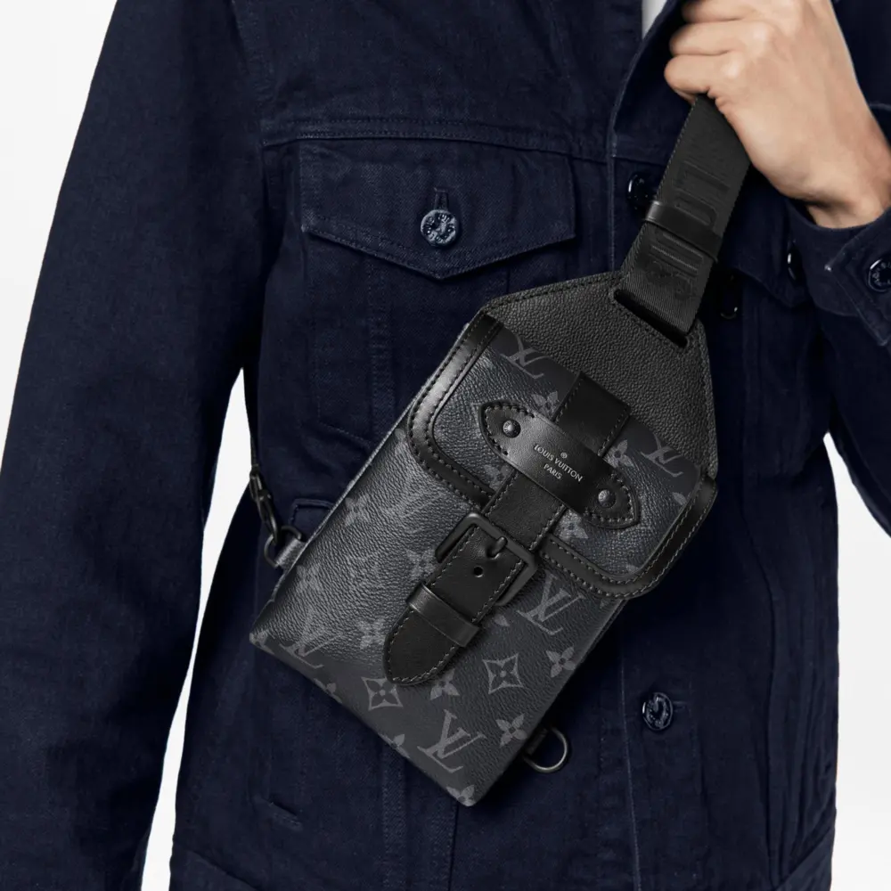 Alternative view of Túi Louis Vuitton Saumur Sling Bag 'Black' M45912