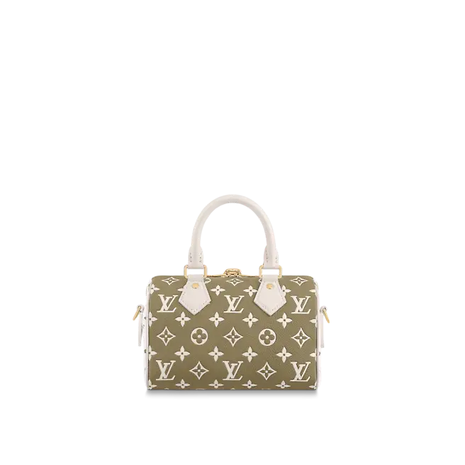 Túi Louis Vuitton Speedy Bandoulière 20 'Kaki Beige' M46118 - Ảnh 3