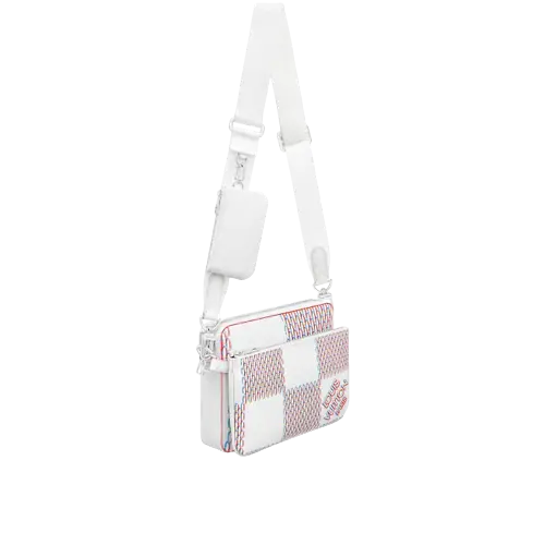 Túi Louis Vuitton Trio Messenger 'White Damier' M20665 - Ảnh 4