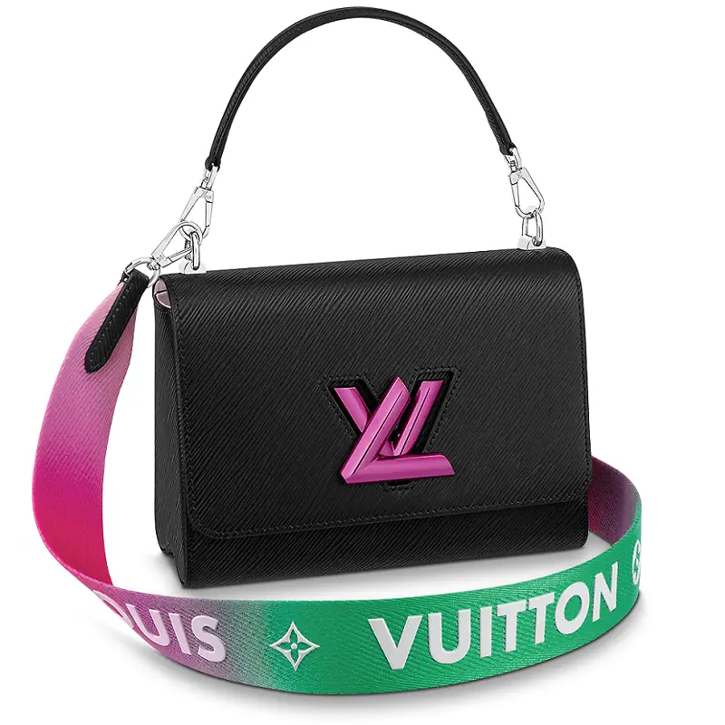 Túi Louis Vuitton Twist MM 'Black' M59416