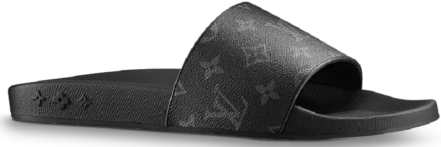 Dép Louis Vuitton Waterfront Mules 'Black' 1A3PRQ