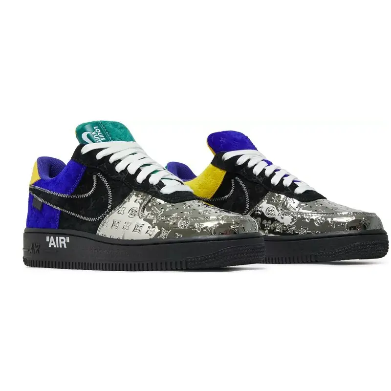 Alternative view of Giày Air Force 1 Low x Louis Vuitton 'Multi-Color Patchwork'