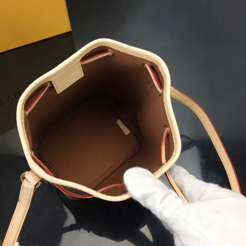 Túi Louis Vuitton Nano Noe Monogram Canvas 'Brown' M41346 - Ảnh 3