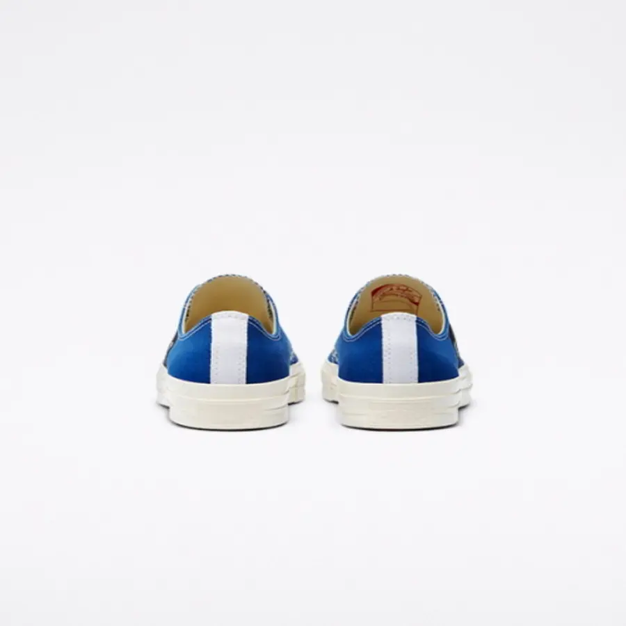 Giày Converse Comme des Garçons PLAY x Chuck 70 Low 'Blue Quartz' 171848C - Ảnh 6