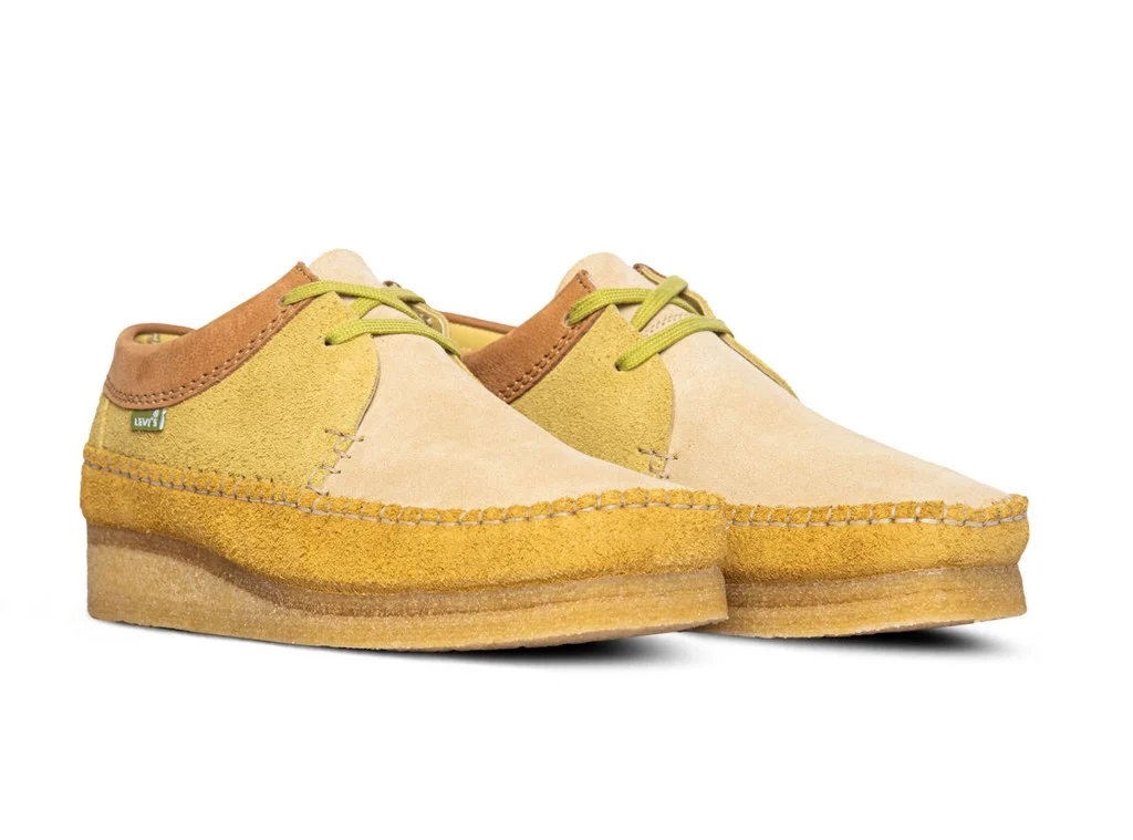 Giày Clarks x LVC Weaver 'Yellow Combi' 261-60321 - Ảnh 7