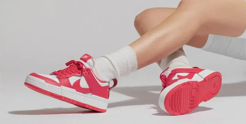 Giày Nike Wmns Dunk Low Disrupt 'Siren Red' CK6654-601 - Ảnh 6