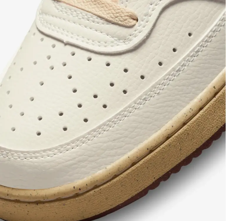 Giày Nike Court Vision Low Next Nature ‘Sail Dark Beetroot’ FB8942-133 - Ảnh 3