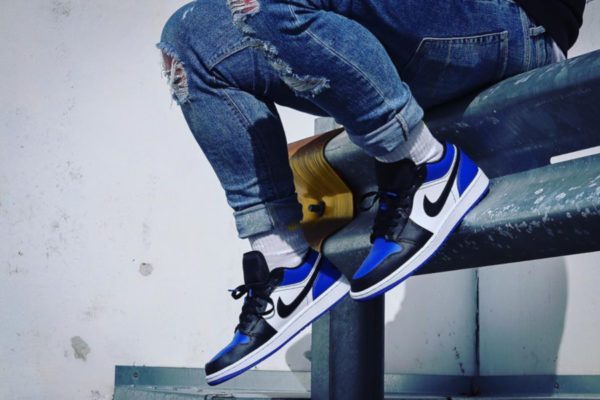 Giày Nike Air Jordan 1 Low 'Royal Toe' CQ9446-400 - Ảnh 3