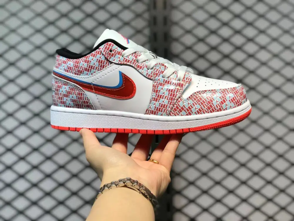Giày Nike Jordan 1 Low GS SE Take Flight DD1527-114 - Ảnh 4