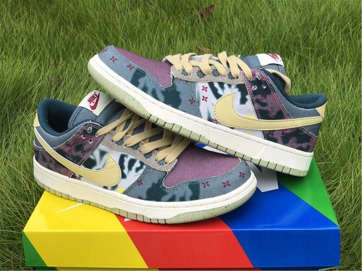 Giày Nike Dunk Low 'Community Garden' CZ9747-900 - Ảnh 6