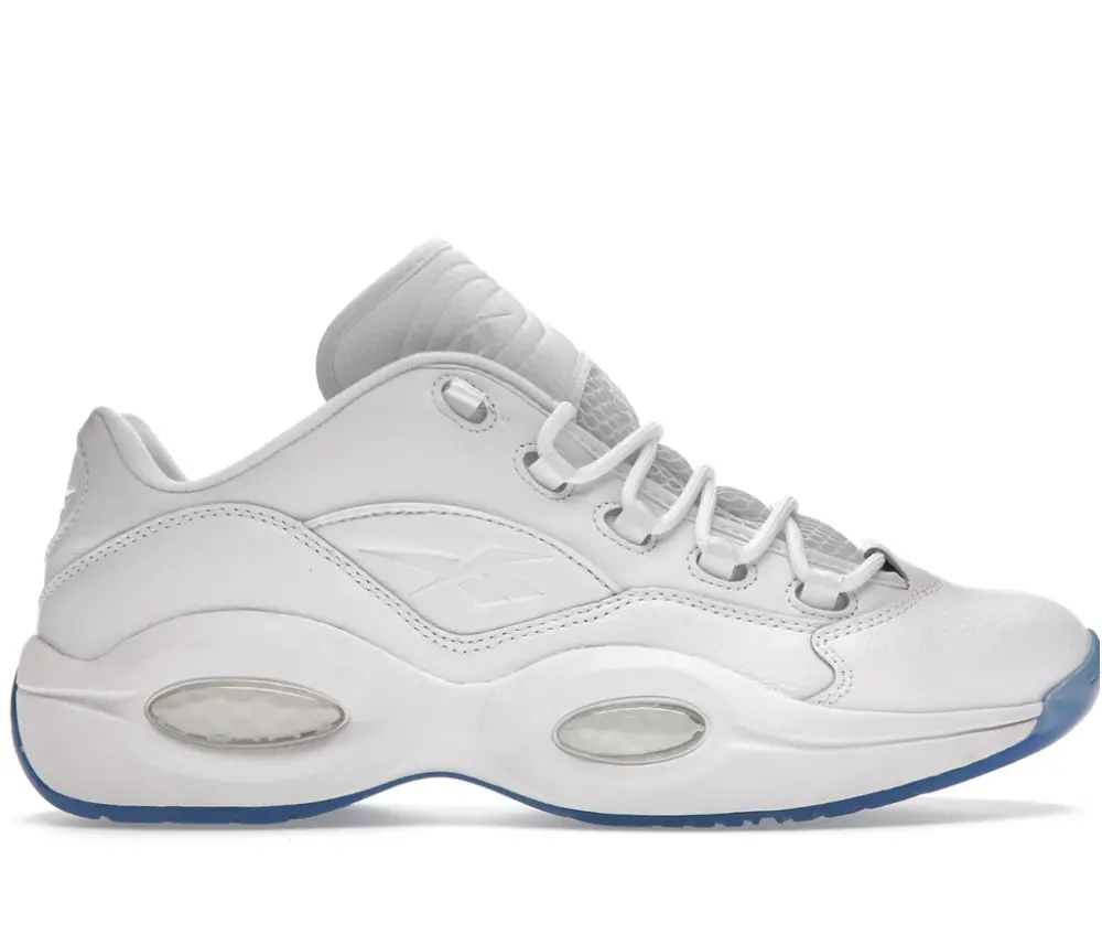 Giày Reebok Question Low 'White Clear Blue Sole' GW8165