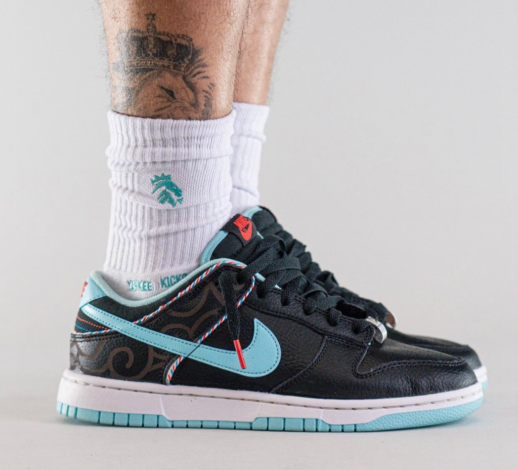 Giày Nike Dunk Low Barbershop Black DH7614-001 - Ảnh 3