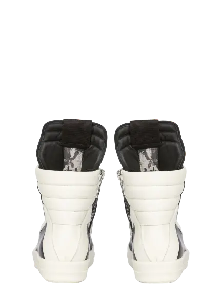 Giày Rick Owens FW22 Strobe Geobasket 'Black And Milk' RU02B2894LPO-911 - Ảnh 4
