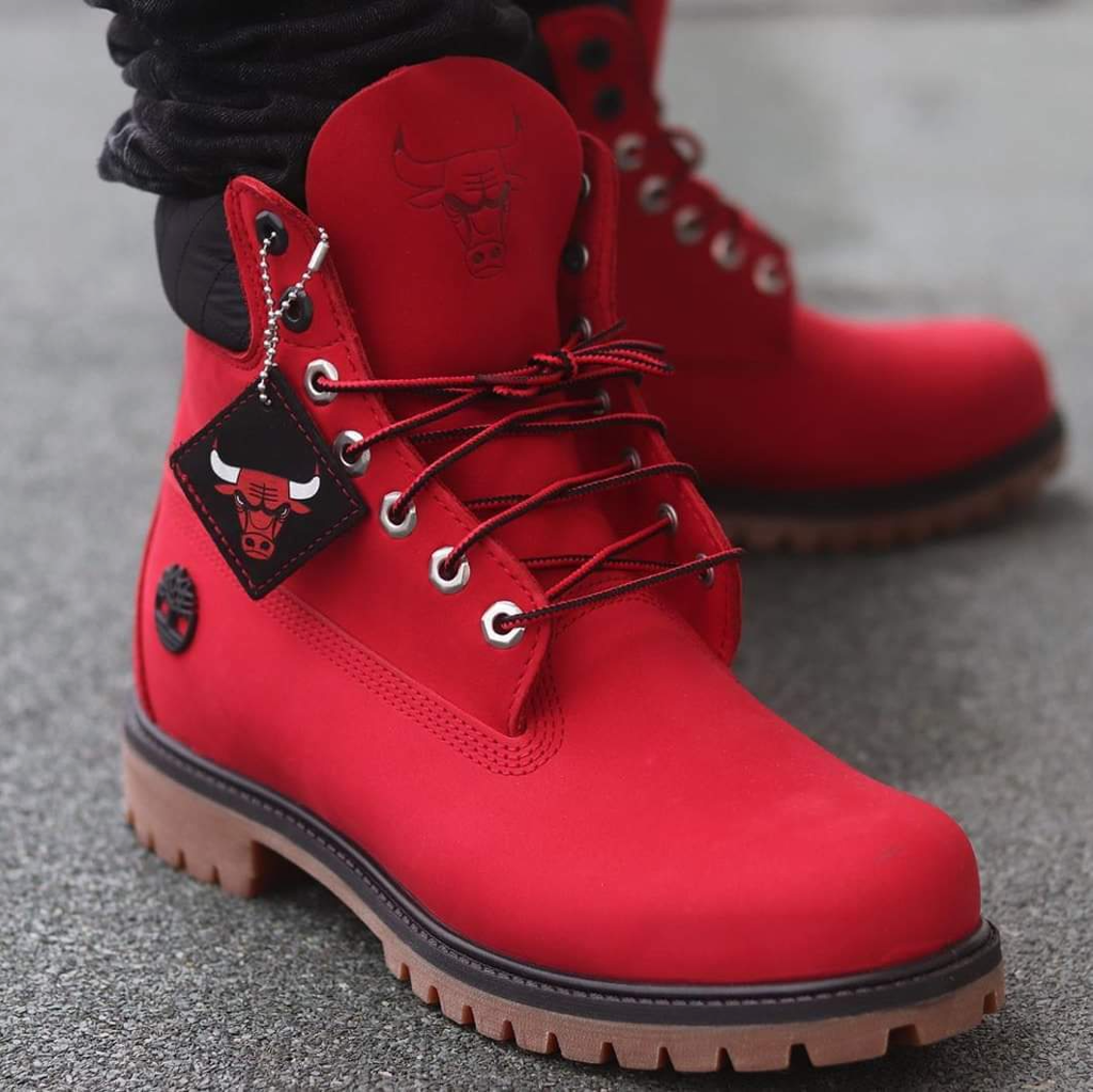 Giày Timberland NBA x 6 Inch Premium Waterproof 'Chicago Bulls' TB0A2856P92 - Ảnh 4