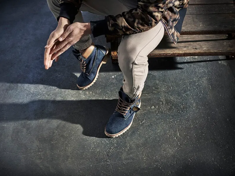 Giày Timberland White Oak x 6 Inch 'Denim' TB0A1B3R - Ảnh 4