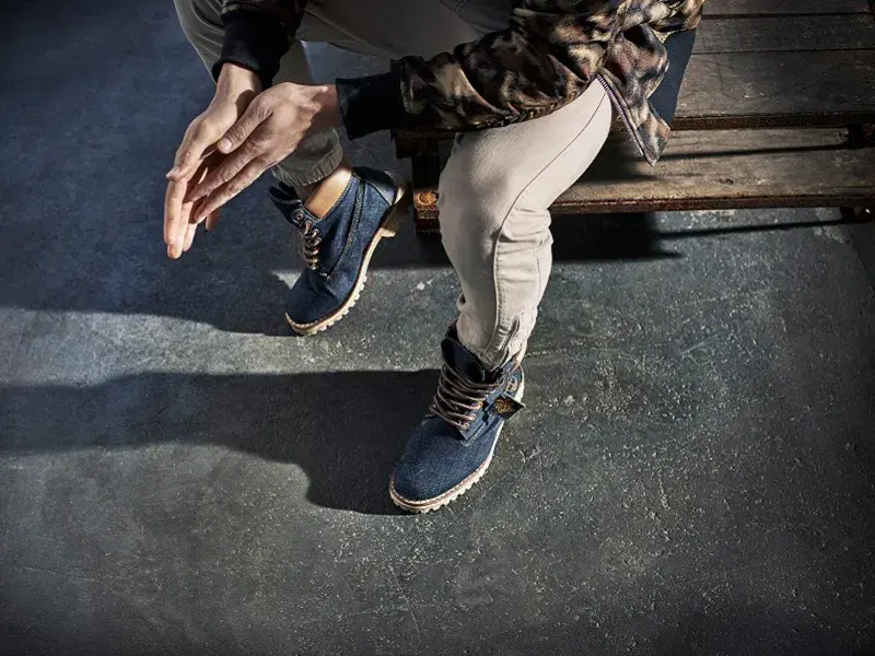 Giày Timberland White Oak x 6 Inch 'Denim' TB0A1B3R - Ảnh 4