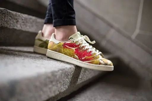 Giày Adidas Stan Smith x Pharrell William Jacquard B25383 - Ảnh 5