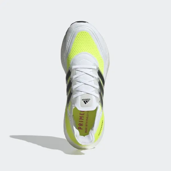Giày Adidas UltraBoost 21 J 'White Solar Yellow' FZ2929 - Ảnh 5