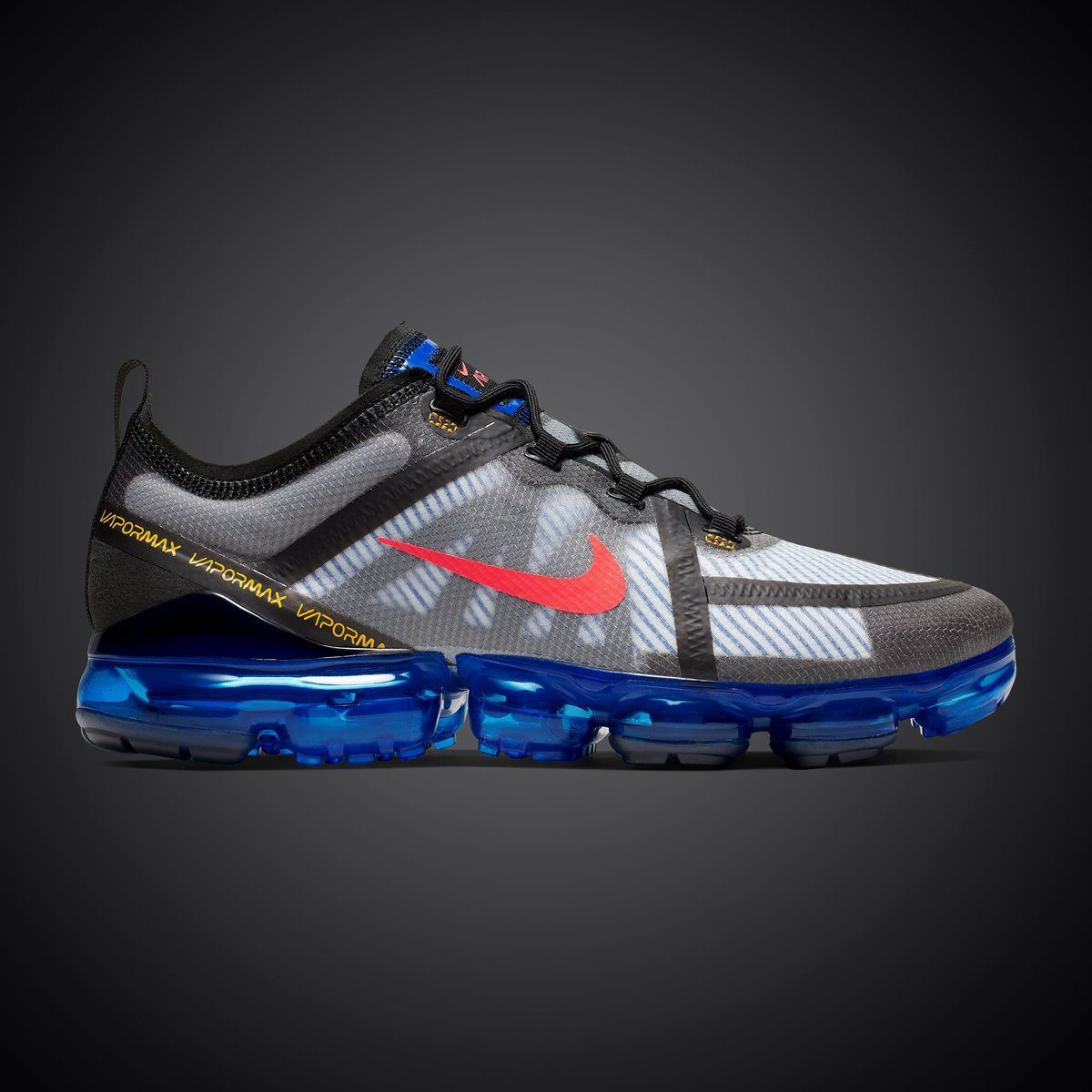 Giày Nike Air VaporMax 2019 'Black Hyper Blue' AR6631-008 - Ảnh 2