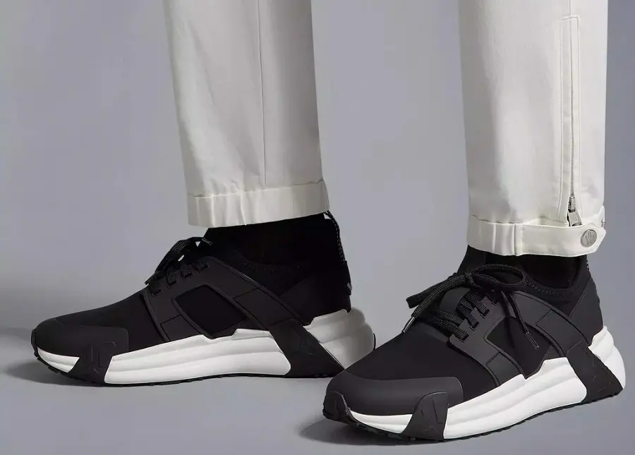 Giày Moncler Lunarove Trainers 'Black' I109A4M00210M1419999 - Ảnh 4