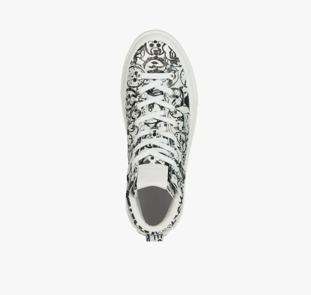 Alternative view of Giày Givenchy City High 'White Black' BE0025E1B4-116