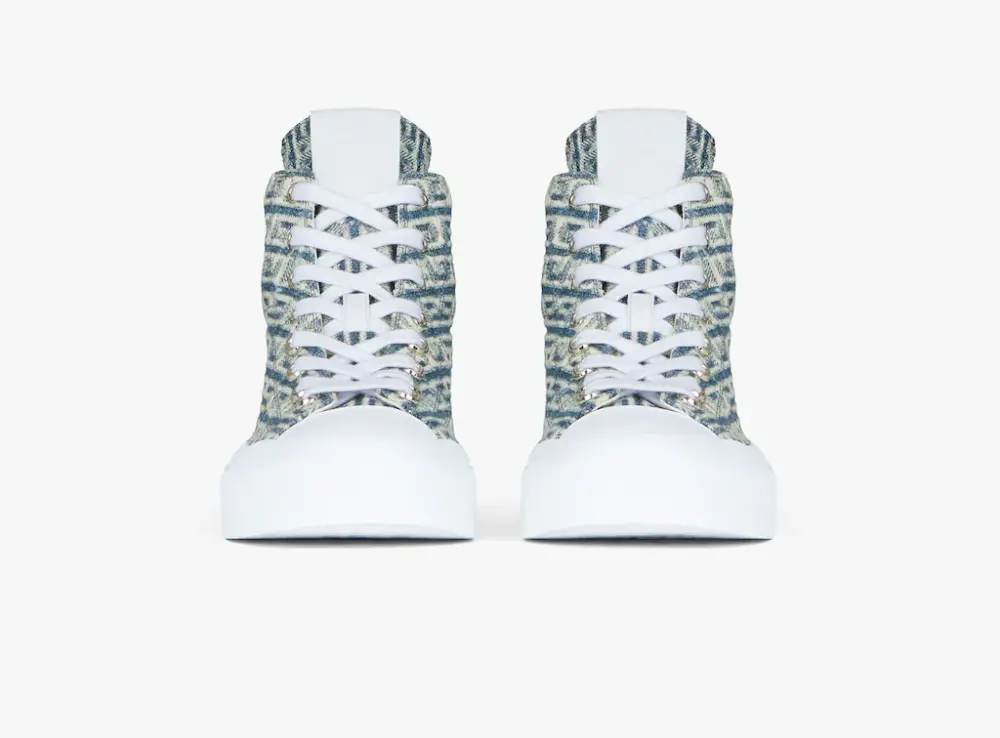 Giày Givenchy City High Top 'Denim Blue' BE0025E1EL-457 - Ảnh 5