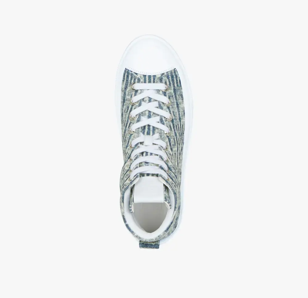 Giày Givenchy City High Top 'Denim Blue' BE0025E1EL-457 - Ảnh 3
