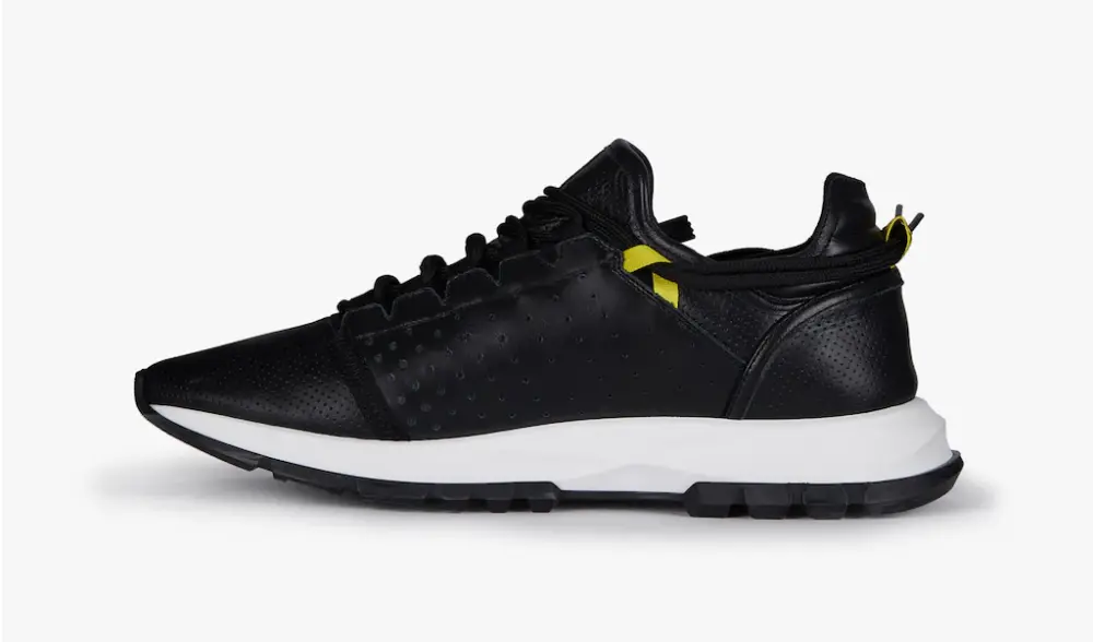 Alternative view of Giày Givenchy Low Runner In Zip 'Black' BH003MH0NJ-001