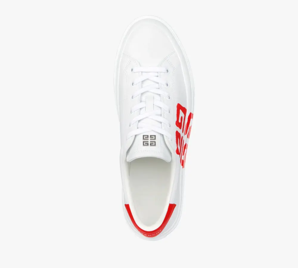 Alternative view of Giày Givenchy City Sport 'White Red' BH005VH19M-112