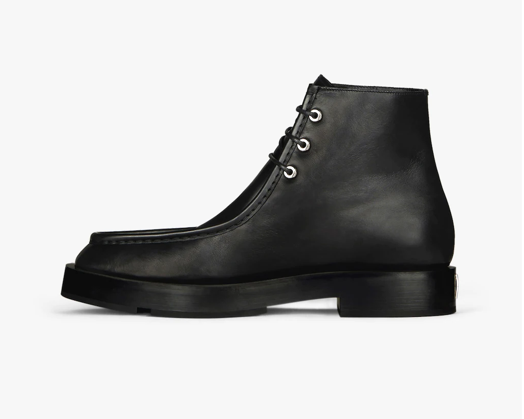 Giày Givenchy Squared Lace Up 'Black' BH6037H0Z9-001 - Ảnh 4