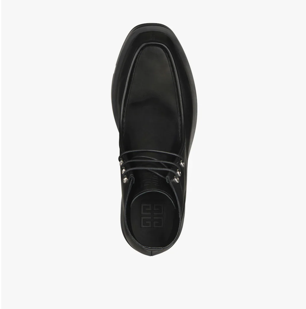 Giày Givenchy Squared Lace Up 'Black' BH6037H0Z9-001 - Ảnh 2