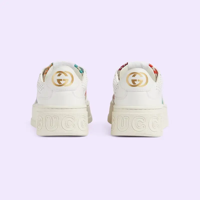 Giày Gucci GG Sneaker 'Multicolor Embroidered' 670408-AABBW-9068 - Ảnh 5