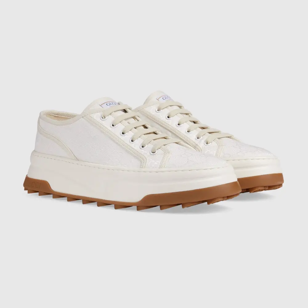 Giày Gucci GG Trainer ‘White’ 745998-20Q20-9044 - Ảnh 4