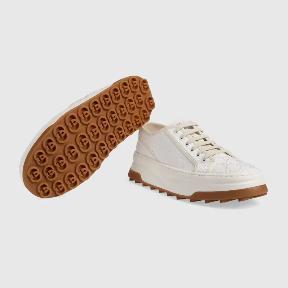Giày Gucci GG Trainer ‘White’ 745998-20Q20-9044 - Ảnh 3