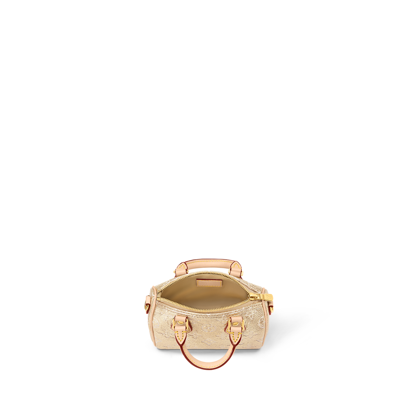 Túi Louis Vuitton Nano Speedy Bag 'Beige' M82242 - Ảnh 5