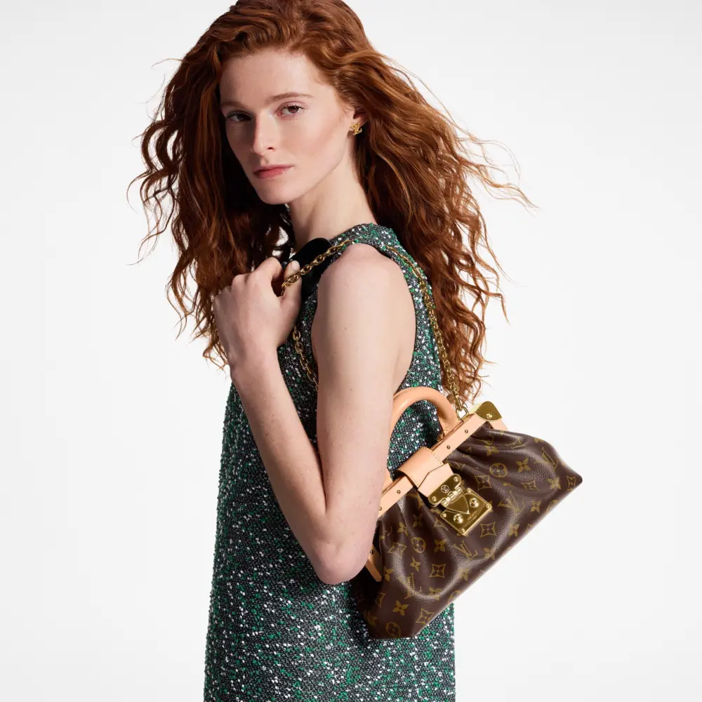 Alternative view of Túi Louis Vuitton Monogram Clutch 'Brown' M46544