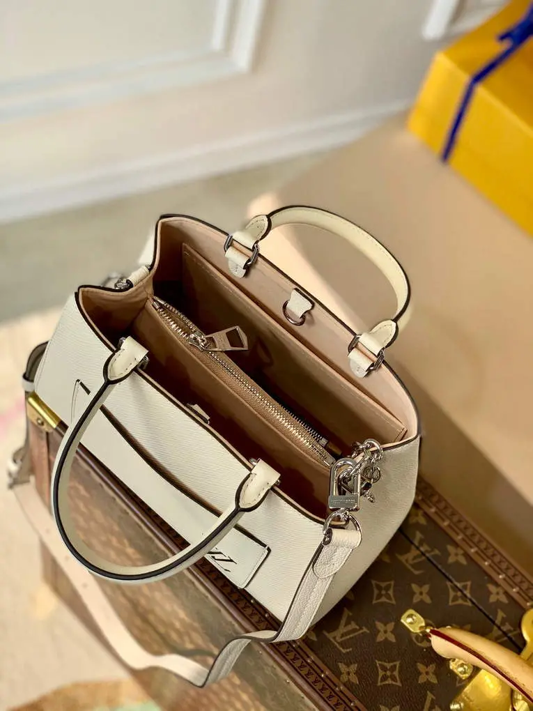 Túi Louis Vuitton Marelle BB Tote 'Quartz White' M20520 - Ảnh 4